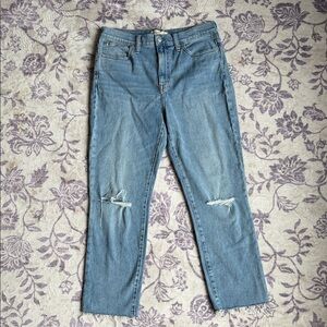 Madewell Cropped Jeans 28